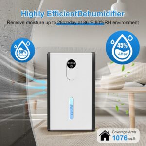 ZhanHao CSJ-A 72oz Dehumidifier 1076 sq ft
