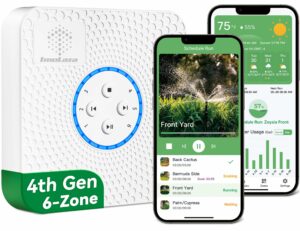 Imolaza ET Master 4 Gen 6-Zone WiFi Sprinkler Controller
