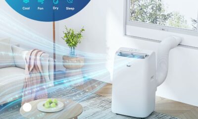 DuraComfort Portable Air Conditioners, 14000 BTU(ASHRAE) /10400 BTU (SACC), Dehumidifier, Cooling Fan, AC for Room,450 Sq.Ft product image