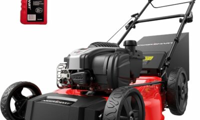 PowerSmart 21" B&S Engine 140cc Self-Propelled Lawn Mower – Durable Steel Deck, 6-Height Adjustments, 3-in-1 Mulching Versatility product image