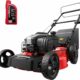 PowerSmart 21" B&S Engine 140cc Self-Propelled Lawn Mower – Durable Steel Deck, 6-Height Adjustments, 3-in-1 Mulching Versatility product image