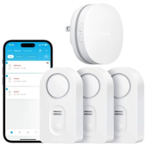 Govee WiFi Water Leak Detector 3-Pack with Gateway