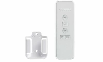 AC123-06D RF Transmitter,Blinds Remote Control,433Mhz Remote Control Work with Roller Shade,Blinds,Curtain,Motorized Awning 6 Channel Remote product image