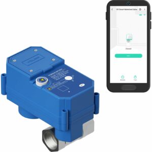 NSF Certified YoLink X3 Smart 1" Motorized Stainless Steel Ball Valve, LoRa Long-Range, 10-Year Battery, D2D Offline with Leak Sensors, Alexa/IFTTT/Home Assistant, Hub Required – YS5012 1 Inch 10-Year Battery product image