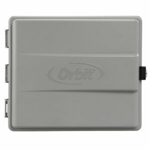 Orbit 57095 Outdoor Sprinkler Controller Cabinet with GFCI 1 product image