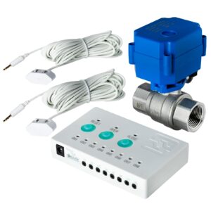 iSpring LS43 Water Leak Detector with Auto Shut-Off Valve (3/4" NPT)