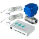iSpring LS43 Water Leak Detector Alarm System, Automatic Shut-Off Valve and 2 Detection Sensors, Connects Up to 8 Sensor to Prevent Flooding, 3/4" NPT Wired Auto Shut-Off System product image