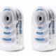 Zircon Leak Alert WiFi- 2 Pack - Smart Electronic Water Detector Alarm with Email, Audio and Visual Alerts - Batteries Included, (72336) White 2 Pack WiFi Email Alert Sensor product image