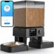 oneisall Automatic Cat Feeder with 5G WiFi, Automatic Cat Food Dispenser for 2 Cats Small Pets, 20 Cups/5L Timed Dry Food Dispenser with APP Control Black Wi-Fi product image