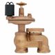 Orbit 57065 3/4-Inch FPT Brass Automatic Anti-Siphon Valve with Flow Control Brass 1 Pack 3/4 Inch FPT Brass product image