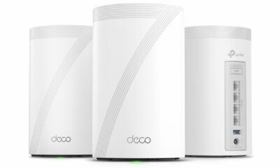 TP-Link Deco 7 Pro BE63 Tri-Band WiFi 7 BE10000 Whole Home Mesh System - 6-Stream 10 Gbps, 4x2.5G Ports Wired Backhaul, 4X Smart Internal Antennas, VPN, HomeShield, Free Expert Support (3-Pack) WiFi 7 BE10000 3 Pack product image