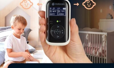 Motorola Nursery Audio Baby Monitor Dual Room HD, 1500ft Range, Night Light, 2-Way Audio, No WiFi Audio Only with Parent Unit & 2 Monitors, PIP15 product image