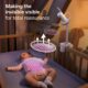 Philips Avent Premium Connected Baby Monitor, Smart Baby Monitor with App, 1080p Camera, SenseIQ Sleep & Breathing Motion Tracking, Cry Detection & Translation, Two-Way Audio, Night Vision, SCD973/37 product image