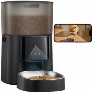 MZZ 4L Automatic Cat Feeder with Camera