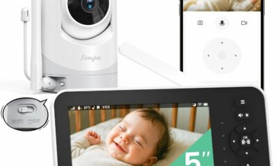 Simyke 5-Inch 720p Baby Monitor with Pan-Tilt-Zoom product image