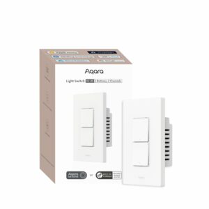 Aqara H2 2-Button Smart Light Switch (Thread/Zigbee)