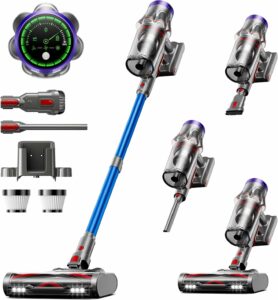 Avalsor 600W Cordless Stick Vacuum 65Mins Anti-Tangle