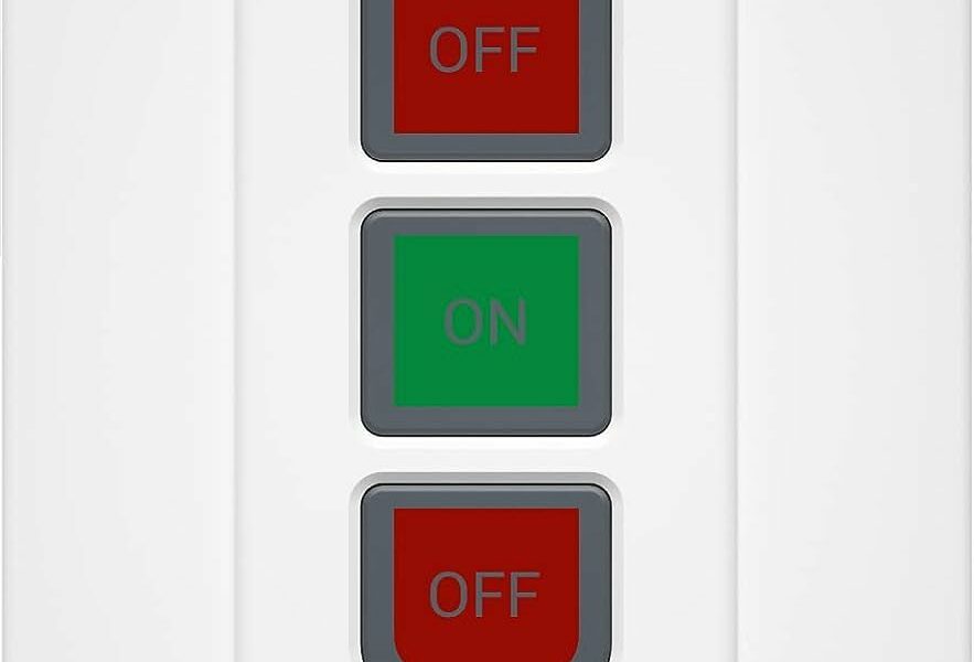 YoLink On/OffFob Programmable 2-Device/Group Smart Fob, LoRa Extreme Long (up to 1/4 Mile Open-air) Range for use with YoLink Smart Plugs, Light Switches, Plugs, Relays, Valves, Locks, etc. product image