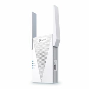 TP-Link AX3000 WiFi 6 Range Extender | PCMag Editor's Choice | Dual-Band Wireless Repeater w/Ethernet Port | Up to 2400 Sq. Ft., 64 Devices | Internet Signal Booster | APP Setup | EasyMesh (RE715X) Dual-Band WiFi 6, AX3000 product image