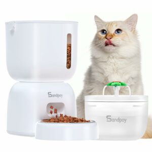 Sandpoy FW1 3L Automatic Cat Feeder and Water Dispenser