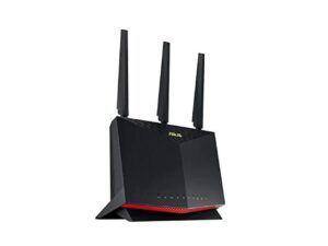 ASUS RT-AX86S (AX5700) Dual Band WiFi 6 Extendable Gaming Router, Gaming Port, Mobile Game Mode, Port Forwarding, Subscription-Free Network Security, Instant Guard, VPN, AiMesh Compatible, Smart Home AX5700 Router product image