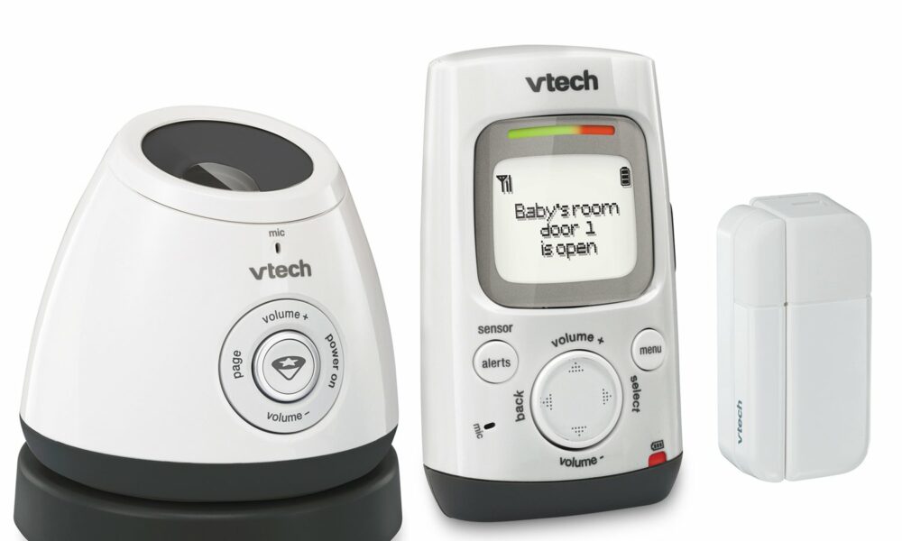 VTech DM271 Audio Baby Monitor with Door/Window Sensor & Vibrating Alert product image