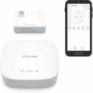 Smart Garage Door Sensor, YoLink 1/4 Mile World's Longest Range Wireless Garage Door Sensor Works with Alexa, IFTTT, Home Assistant, Android-iOS App, Open Reminder Home Security, YoLink Hub Included With Hub product image