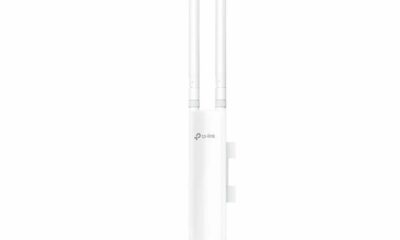 TP-Link Omada Long Range Outdoor Access Point - WiFi Extender Outdoor Universal Compatible, AC1200 Dual Band, IP65 Weatherproof, Free Expert Help, Remote Managed(EAP225-Outdoor) AC1200 Outdoor product image