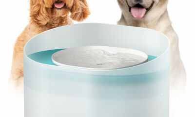 PETLIBRO Dog Water Fountain, 2.1Gal/8L Capsule Dog Fountain for Medium to Large Dogs, Anti-Splash Dog Water Bowl Dispenser, Super Quiet Pet Water Fountain, Great for Dogs Cats and Multi-Pet Home Blue 8L product image