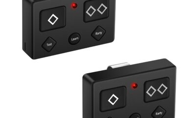Ghost Controls AXP1 AXS1 AXR1 5-Button Gate Opener Remote Transmitter - Pack of 2【3-Year-Warranty】 Black product image
