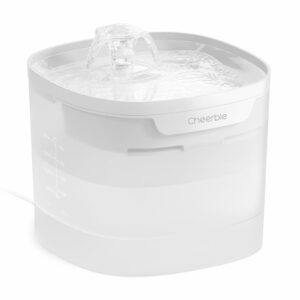 Cheerble E1 Lite 2L Pumpless Pet Water Fountain
