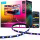 Govee TV LED Backlight 2, 14.4ft Cuttable TV Lights for 32-70 Inch TVs, Color Changing RGBWIC LED Strips Lights with 210+ Scene Modes & Music Sync, Smart APP and Voice Control, Easy Install 14.4FT for 32''-70'' TV product image