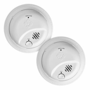 First Alert SMI100, Battery-Operated Smoke Alarm, 2-Pack 2-Pack Precision Detection SMI100 product image