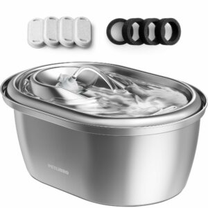 PETLIBRO Stainless Steel 101oz Cat Water Fountain