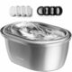 PETLIBRO Stainless Steel Cat Water Fountain, 101oz/3L Pet Water Fountain for Cats Inside, Food-Grade Dog Water Fountain, Automatic Cat Water Dispenser Metal 3L product image