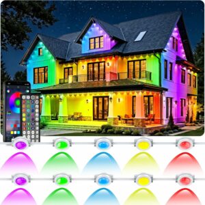 RCUICA 500FT Smart Outdoor Lights (App Control)