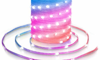 33 FT Color Changing Christmas String Lights, 100 LED Twinkle Fairy Lights Waterproof, Smart App & Remote Control, 200+ Scene Modes for Indoor Outdoor Christmas Tree Xmas Bedroom Patio Decor Multicolor 33ft product image