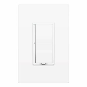 Insteon Smart On/Off Wall Switch, 1800W, 2477S (White) - Needs Neutral Wire - Requires Insteon Hub for Voice Control with Amazon Alexa and Google Assistant White On/Off Switch product image