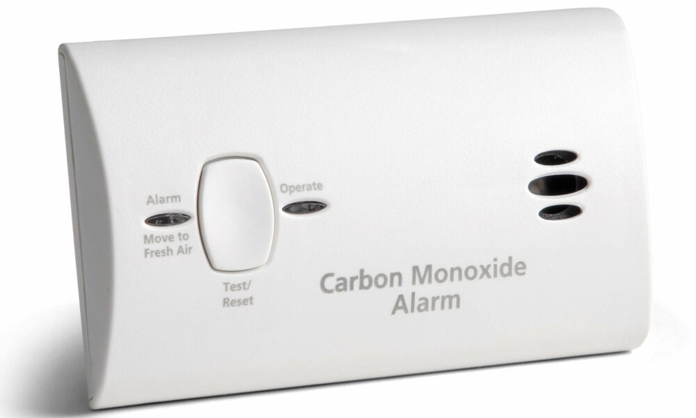 Kidde Carbon Monoxide Detector, Battery Powered CO Alarm with LEDs, Test-Reset Button, Low Battery Indicator, Portable Frustration Free Packaging product image