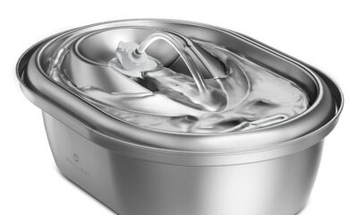 PETLIBRO Cat Water Fountain Stainless Steel, 68oz/2L Pet Water Fountain for Cats Inside, Food-Grade Dog Water Fountain, Cat Water Dispenser with Adjustable Water Flow for Cats & Dogs 67oz/2L Stainless Steel Fountain product image