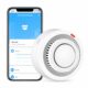 Smart Smoke Detector Fire Alarm: WiFi Smoke Detector with App Notifications, Wireless Smoke Alarm with Photoelectric Sensor for Home, Tuya App Remote Control, Battery Included product image