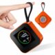Portable Carbon Monoxide Detector for Travel – Nexus Sensus 3-in-1 CO Detector with Temp & Humidity Monitor, UL-Compliant USB-C Rechargeable Alarm for RV, Hotel, Camping, Home(1, Orange) Orange 1 product image
