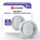 Kidde Smoke and Carbon Monoxide Detector, AA Battery Powered with LED Status Lights, 85 dB Alarm, 5 inches 1 Pack 9th Edition product image