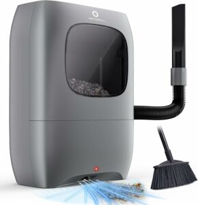 AIRTHEREAL T1 1500W Canister Vacuum with Touchless Dustpan