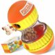Dog Treat Dispenser Toy-Dog Puzzles for Smart Dogs-Puzzle Feeder Dog & Enrichment Toys for Dogs–Durable Treat Dispensing Dog Toys-Limited Edition Puzzle Toys for Dogs Mental Stimulation yellow/orange product image