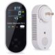 Carbon Monoxide Detector Plug in Wall, WESHLGD Portable Carbon Monoxide Detector for Travel, 3-in-1 CO Detector for Home and Travel Camping(CO Gas Meter Temperature Humidity Sensor) product image