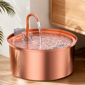 tomxcute 108oz 3.2L Ultra-Quiet Pet Water Fountain (≤25dB)