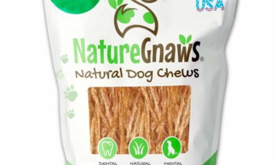 Nature Gnaws USA Turkey Tendons for Dogs (4oz) - Delicious Grain Free Reward Snack for Small, Medium & Large Breeds - Premium Natural Dog Chew Treats Tendons 4 Ounce (Pack of 1) product image