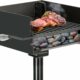 boldworks Park Grill 16x16 In-Ground Charcoal Grill (360-Degree Swivel) product image