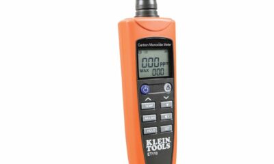 Klein Tools ET110 CO Meter, Carbon Monoxide Tester and Detector with Exposure Limit Alarm, 4 x AAA Batteries and Carry Pouch Included product image